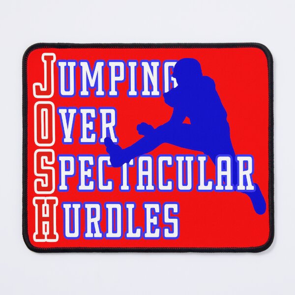 Item preview, Buffalo Quarterback JOSH Jumping Over Spectacular Hurdles designed and sold by SmileThreads.