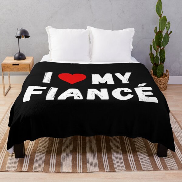Item preview, I love my fiancé- I heart my fiancé designed and sold by Perryfranken.