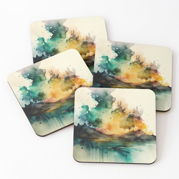 Item preview, Relaxing Watercolor #86 designed and sold by Avocado Design Studio.