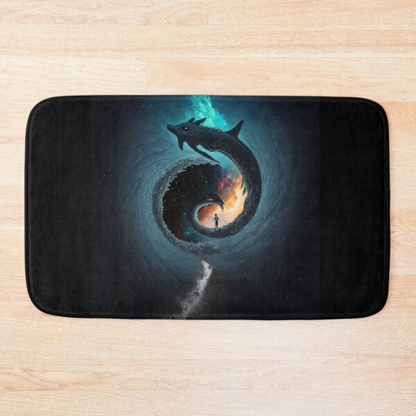 Item preview, dragon swimming on space classic T-Shirt designed and sold by wissoo.