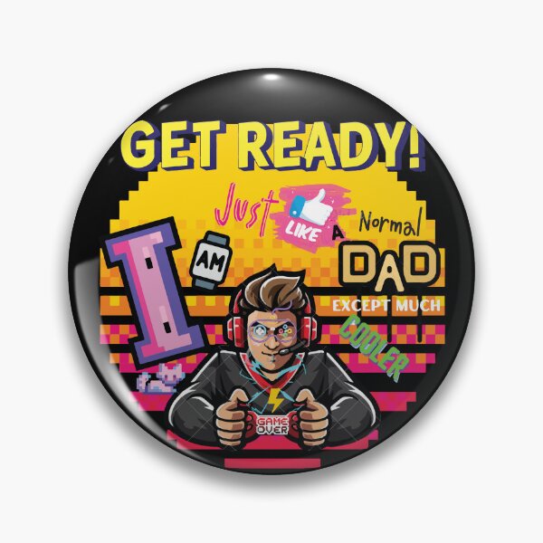 Item preview, I am gaming dad just like a normal dad except much cooler  designed and sold by SheebRock.