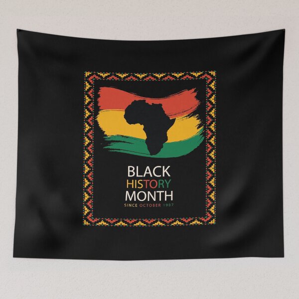 Item preview, T-Shirt Black History Month since october 1987 designed and sold by SOLAYMSHOP.