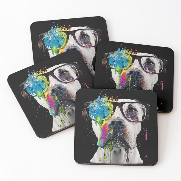 Item preview, Smart Dogg With Glasses designed and sold by FonxyShirts.