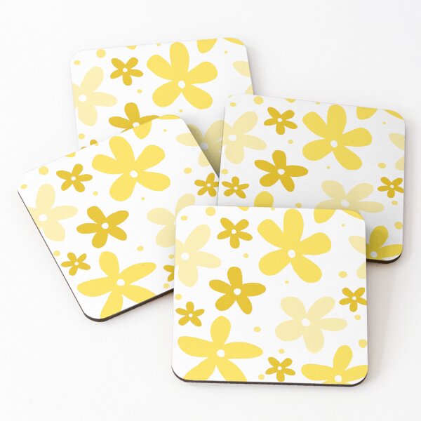 Item preview, Yellow Flower Pattern designed and sold by Claudia McBain.