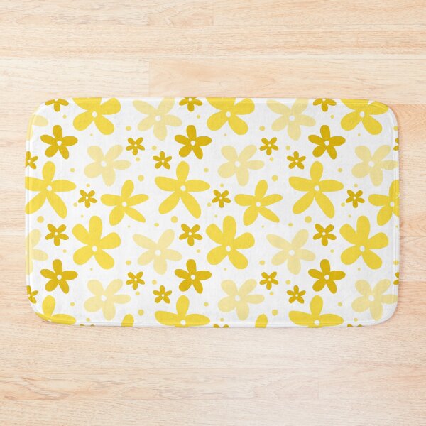 Item preview, Yellow Flower Pattern designed and sold by Claudia McBain.