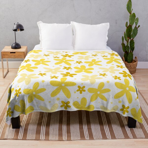 Item preview, Yellow Flower Pattern designed and sold by Claudia McBain.