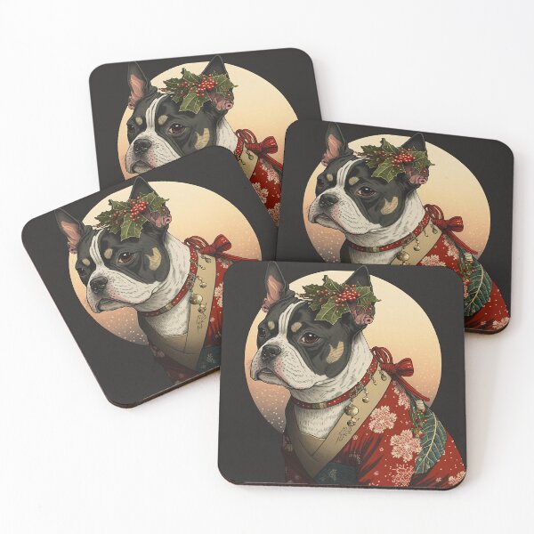 Item preview, Ukiyo-e dog in kimono designed and sold by kamionari.