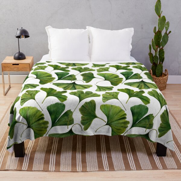 Item preview, Gingko Biloba leaves pattern designed and sold by LiudaLobza.