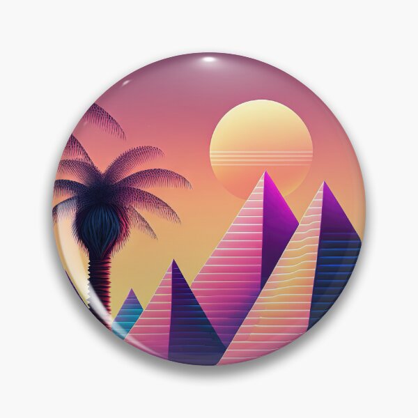 Item preview, Retro Mirage: A Synthwave Journey designed and sold by Mullet Monkey.