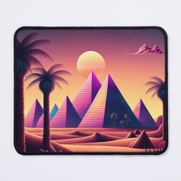 Item preview, Retro Mirage: A Synthwave Journey designed and sold by Mullet Monkey.