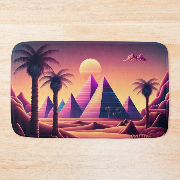 Item preview, Retro Mirage: A Synthwave Journey designed and sold by Mullet Monkey.