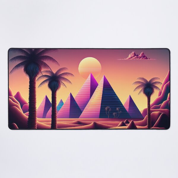 Item preview, Retro Mirage: A Synthwave Journey designed and sold by Mullet Monkey.