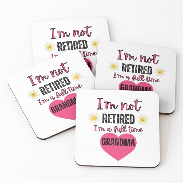 Item preview, I'm not retired I'm a full time grandma  designed and sold by Rubi16.