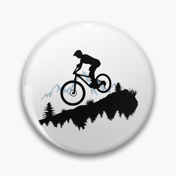 Artikelvorschau, Mountain bike, Downhill biking, Mountain biking and mountains entworfen und verkauft von claudiasartwork.