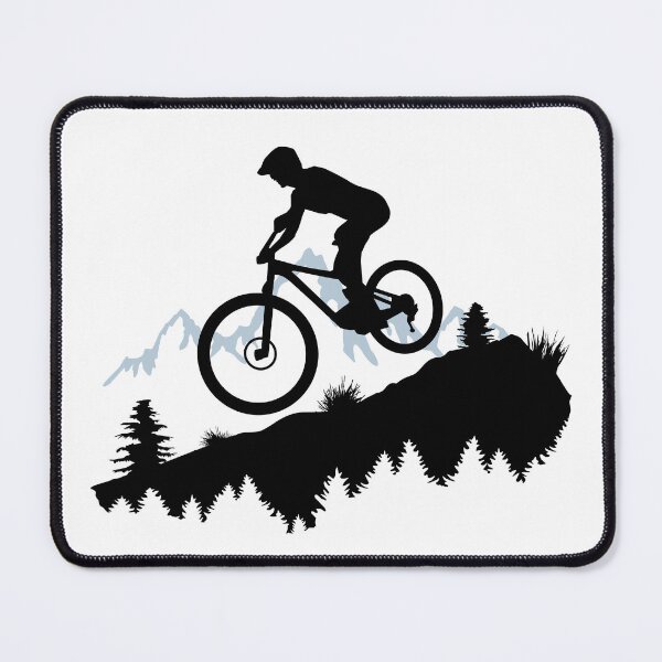 Item preview, Mountain biking, downhill biking, mountain biking and mountains designed and sold by claudiasartwork.