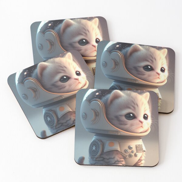 Item preview, Kitten in a spacesuit designed and sold by GAC-YYC.