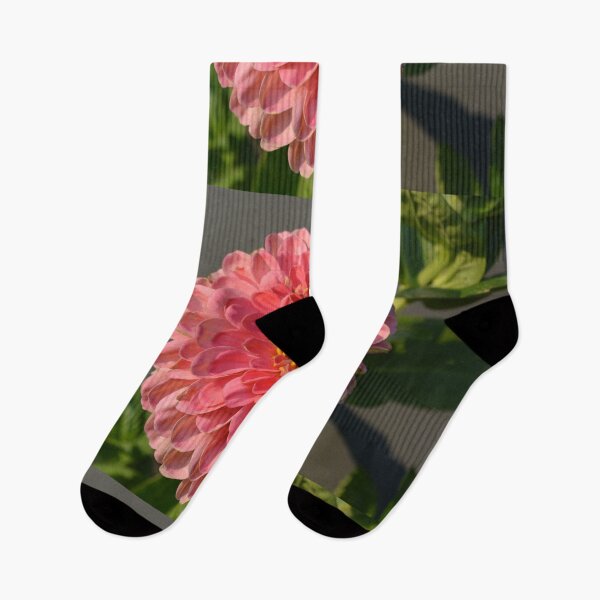 Item preview, Pink garden dahlia flower designed and sold by birdsofthePNW.