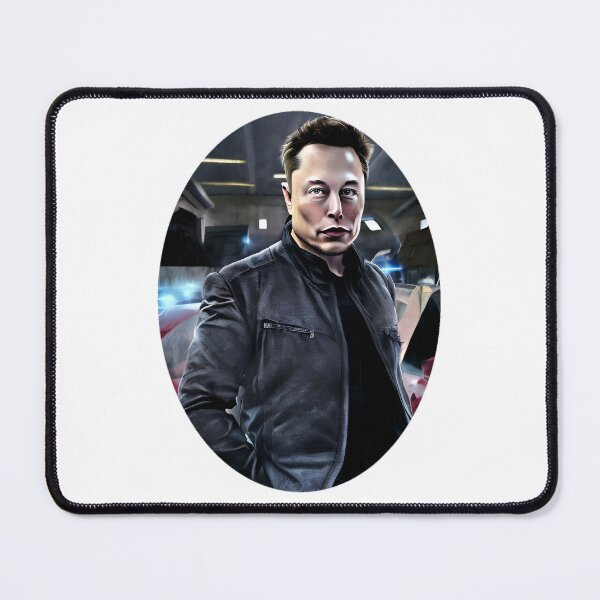 Item preview, Elon Musk Cartoon Portrait designed and sold by CM7Designs.