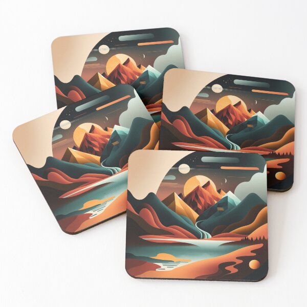 Item preview, Landscape #50 designed and sold by Cheese Design Studio.
