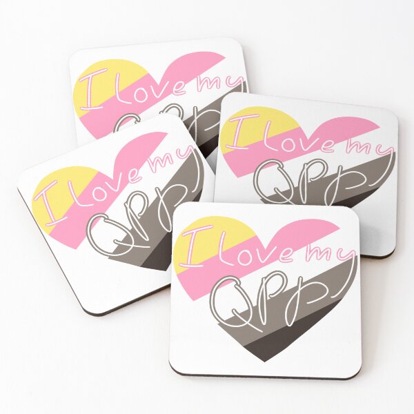 Item preview, “I love my QPP” (queerplatonic) designed and sold by Just-Eat-Salmon.