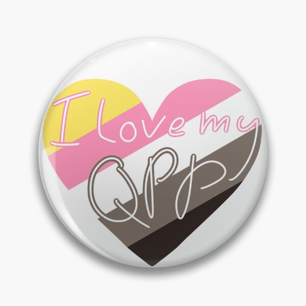 Item preview, “I love my QPP” (queerplatonic) designed and sold by Just-Eat-Salmon.