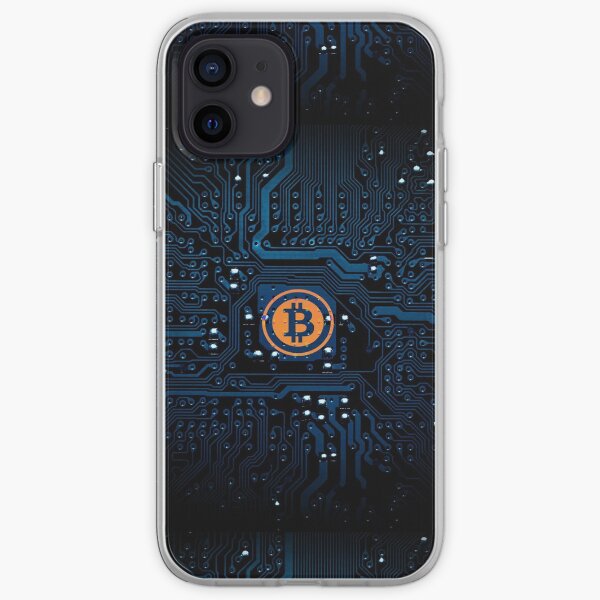 Bitcoin Bits Funda blanda para iPhone