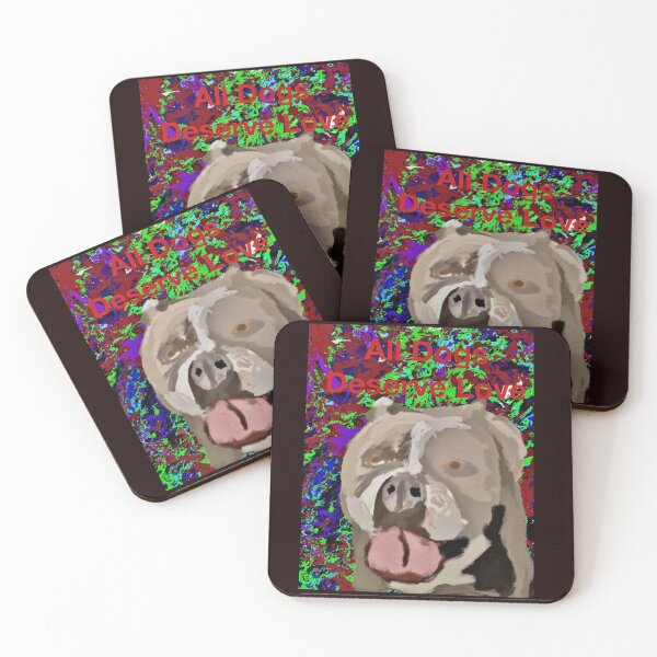 Item preview, All Dogs Deserve Love designed and sold by Joelartdesigns.