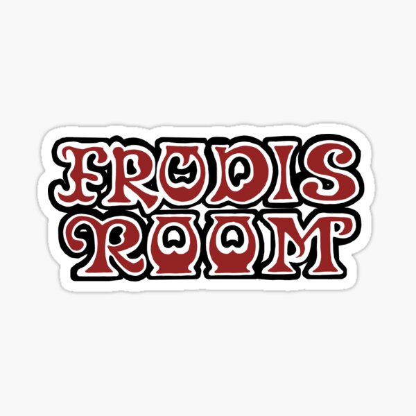 Frodis Room Logo Sticker