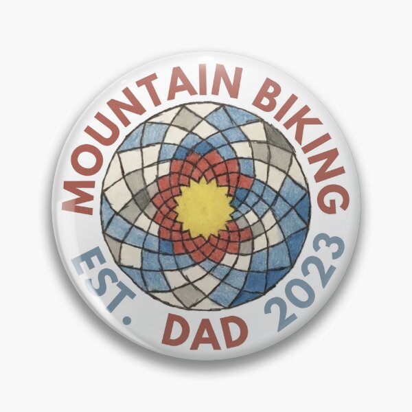 Item preview, Mountain Biking Dad Est. 2023 designed and sold by CarefulCaptures.