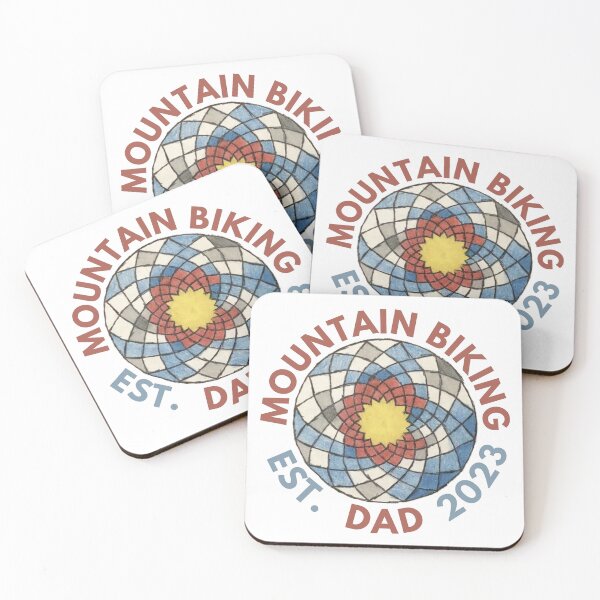 Item preview, Mountain Biking Dad Est. 2023 designed and sold by CarefulCaptures.