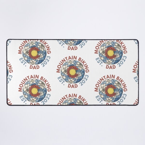 Item preview, Mountain Biking Dad Est. 2023 designed and sold by CarefulCaptures.