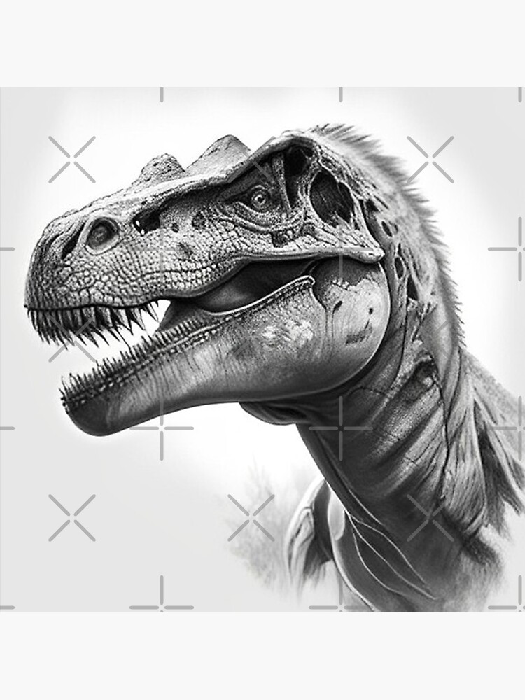 Premium Vector  Abstract huge roaring tyrannosaurus rex isolated in white  background polygonal sketch 3d dino