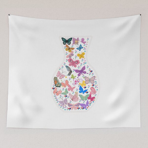 Item preview, Butterfly Pattren, Vase designed and sold by Onasaart.