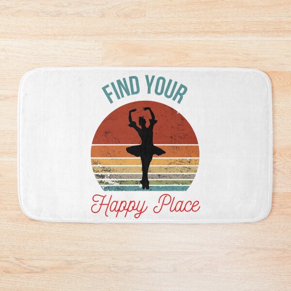 Item preview, Find Your Happy Place: Retro Sunset Ballerina Silhouette designed and sold by BuyByButterfly.