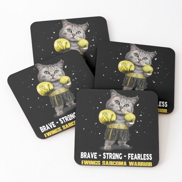 Item preview, Ewings Sarcoma Warrior - BRAVE STRONG FEARLESS designed and sold by Berriosly.