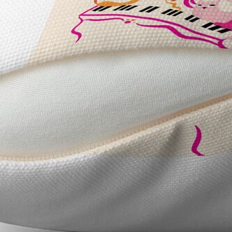 Alternate view of Jazz Cats Throw Pillow