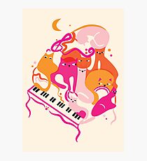 Jazz Cats Photographic Print