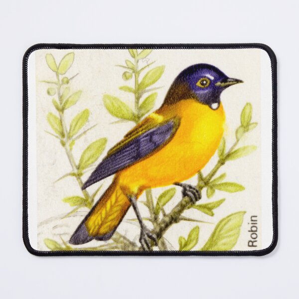 Item preview, Malawi Starred Robin Postage Stamp designed and sold by StampLand.