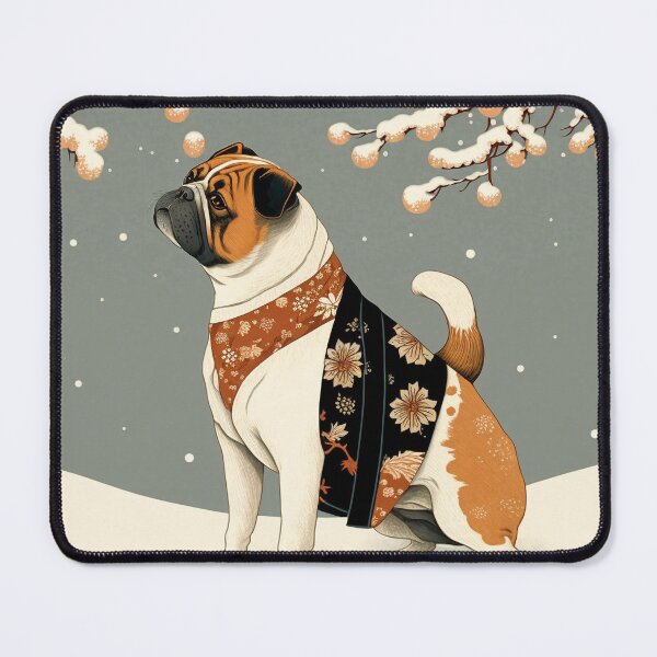 Item preview, Ukiyo-e dog in kimono designed and sold by kamionari.