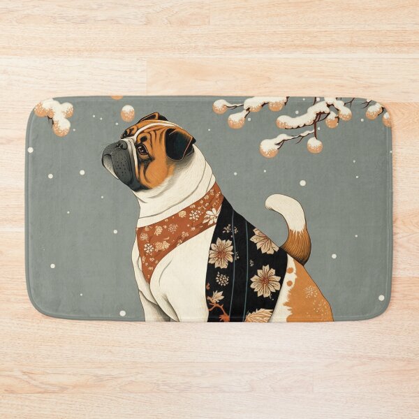 Item preview, Ukiyo-e dog in kimono designed and sold by kamionari.