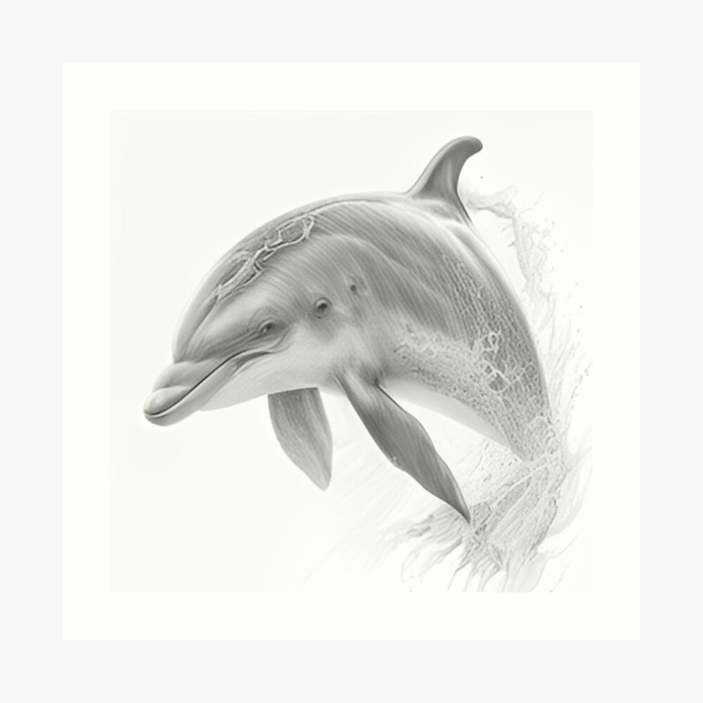 Dolphin, Drawing, Porpoise, Silhouette, Animal, Bottlenose Dolphin,  Cetacea, Shortbeaked Common Dolphin transparent background PNG clipart |  HiClipart