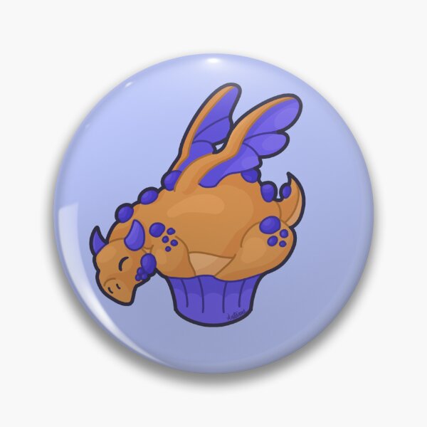 Item preview, Blueberry Muffin Dragon designed and sold by AntaresFallsArt.