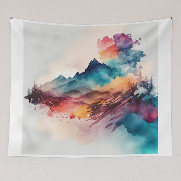 Item preview, Acuarela relajante #92 designed and sold by Avocado Design Studio.