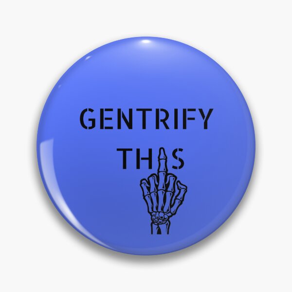 Item preview, Gentrify This Medium Light Blue designed and sold by DogStarGlow.
