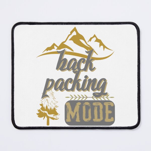 Item preview, back packing mode, forest river sun inside tree pine designed and sold by movie-popcorn.