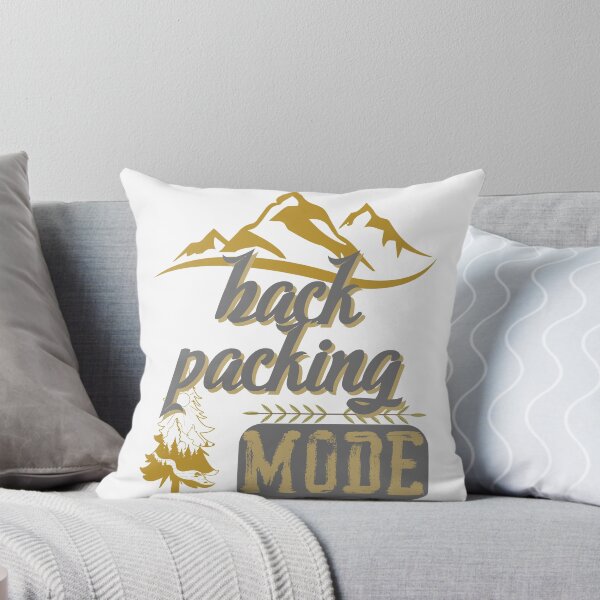 Item preview, back packing mode, forest river sun inside tree pine designed and sold by movie-popcorn.
