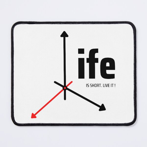 Item preview, Life is Short, Live it designed and sold by ChartGifts.