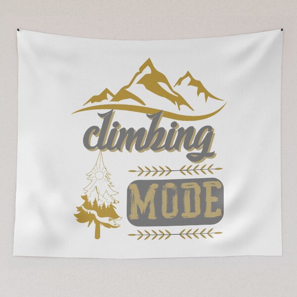 Item preview, climbing mode, forest river sun inside tree pine designed and sold by movie-popcorn.
