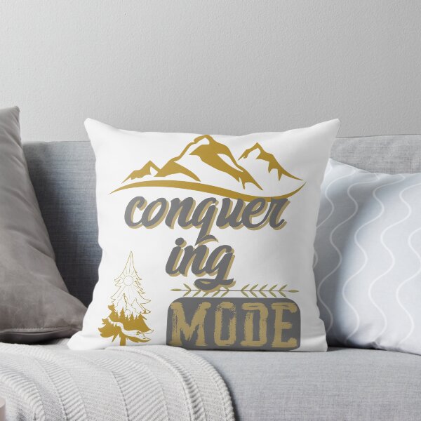 Item preview, conquer ing mode, forest river sun inside tree pine designed and sold by movie-popcorn.