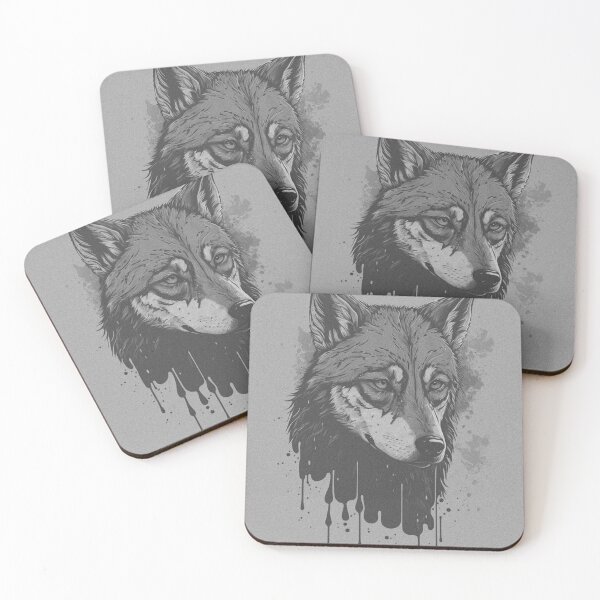 Item preview, Wolf head designed and sold by gocull.